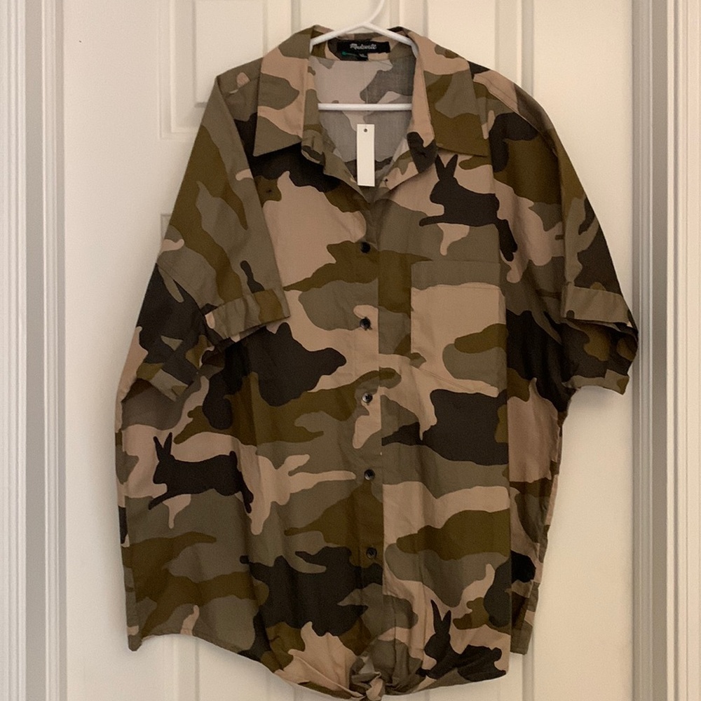 Madewell Camo shirt